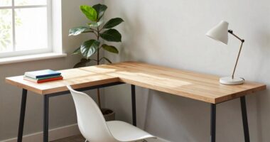 room layout influences desk choice
