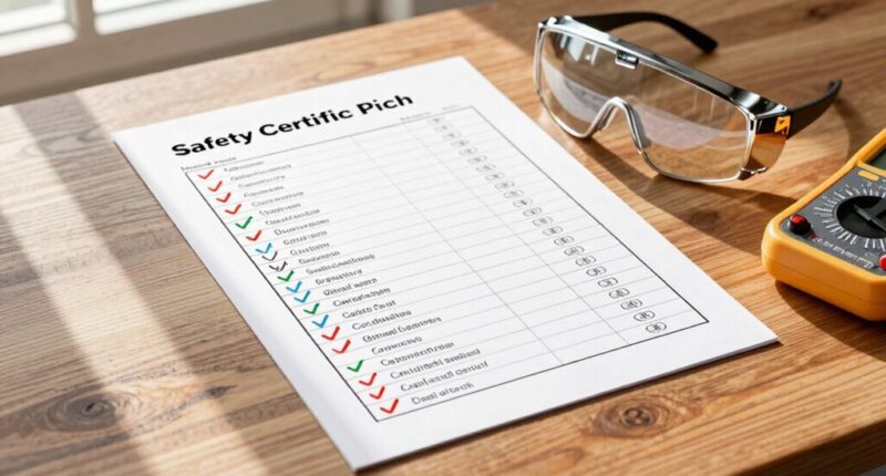 safety checklist for buyers