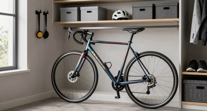 storage influences bike choices
