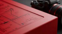stylish red light panel
