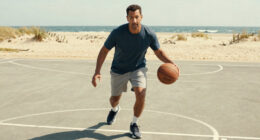 Adam Sandler Plays Pickup Basketball On Nantucket After Calling Police To Find A Court