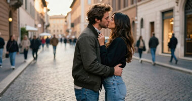 Andrew Garfield and Monica Barbaro pack on PDA during romantic Rome getaway