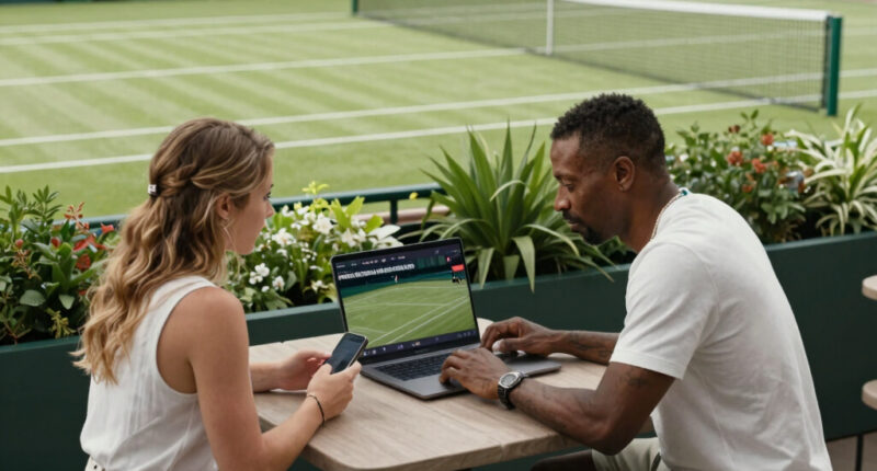 Chris Rock Enjoys Wimbledon with New Girlfriend Simone Henault