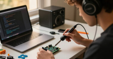 I Learned PCB Design, 3D Printing And C Just To Listen To Music