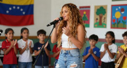 Shakira Supports Venezuelan Children via Global Citizen