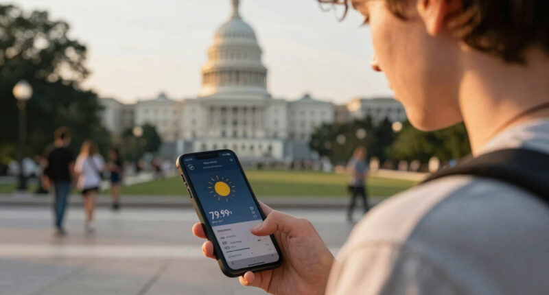 Will The Temp In Washington DC Be Above 79.99° On Jul 13, 2026 At 9Pm EDT?
