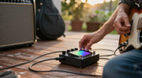 Guitar Amp And Effects Pedal Built On The Waveshare ESP32-S3-Touch-AMOLED-2.06
