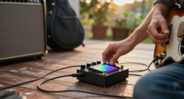Guitar Amp And Effects Pedal Built On The Waveshare ESP32-S3-Touch-AMOLED-2.06