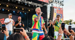 J Balvin Celebrates Brazilian Music At Rock In Rio With Cameos From Pedro Sampaio And Melody: Watch