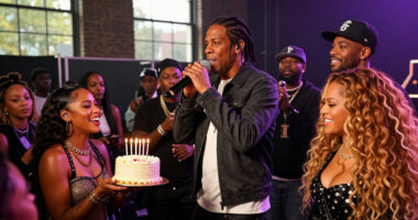 JAY-Z Brings Out Fugees, Celebrates Beyoncé’s Birthday At London 30Th Anniversary Show