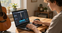 Show HN: Guitoro, A Virtual Guitar You Strum With Your Keyboard